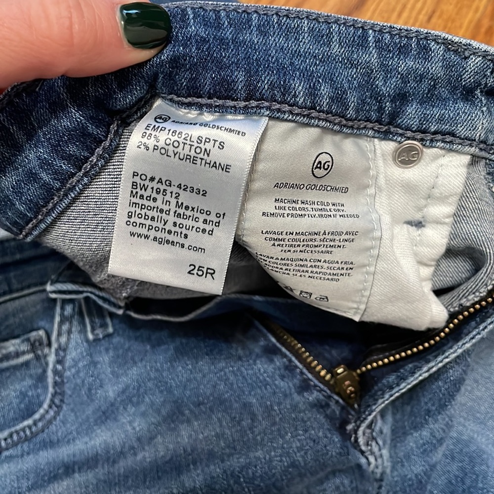 AG Jeans Size 25R - Picture 6 of 7
